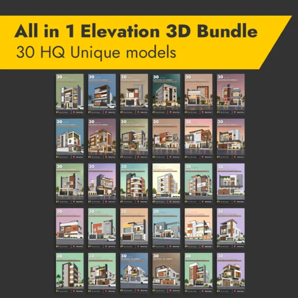 All-in-1 Exterior 3D Bundle